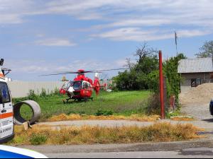 UPDATE Elicopterul SMURD intervine în urma unui accident produs în Zalhana