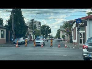 Circulație închisă pe străzile Panduri și Veronica Micle/Se fac lucrări 
