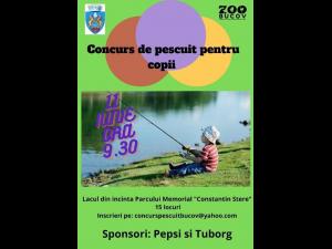 Concurs de pescuit pentru copii, la Bucov