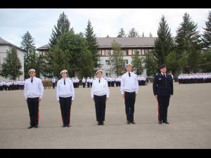 Elevii de 10 de la  Colegiul Naţional Militar "Dimitrie Cantemir" Breaza