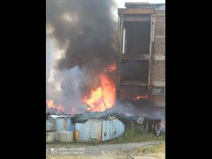 Măsurători făcute de APM Prahova, în urma incendiului de la incineratorul de la Brazi