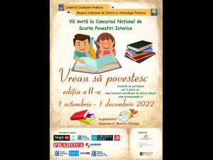 Concurs inedit pentru elevii prahoveni: „Vreau să povestesc”/ Povestirile pot si trimise începând cu 1 octombrie