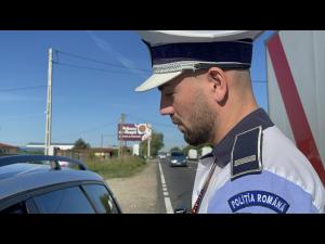 Șofer reținut de polițiștii rutieri/Era băut, cu permisul anulat și mergea șerpuit pe DN1, Comarnic