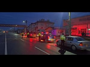 Polițiștii Serviciului Rutier Prahova desfășoară o acțiune/ Ce alcoolemie avea un șofer la prima oră