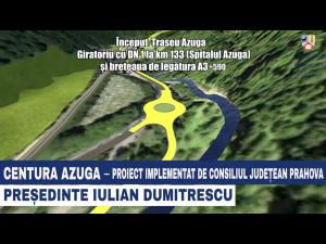 Iulian Dumitrescu: CENTURA ORAȘULUI AZUGA, scoasă la licitație. Ofertele se vor depune până pe 23 februarie