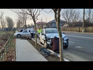 FOTO: Accident rutier produs in Urlati