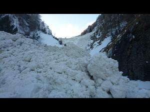 Risc mare de avalanșă în Bucegi