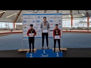 Patinaj viteză: Eduard Niţu, campion naţional pe probe şi poliatlon la Juniori 1