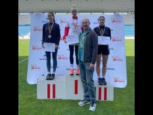Atletism: Mădălina Sîrbu, campioană naţională de tineret în proba de 10.000 metri