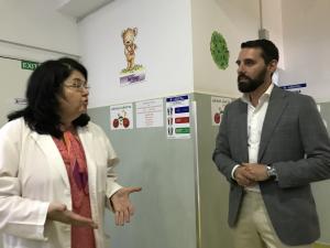 Nicolae al României, vizită la Spitalul de Pediatrie din Ploiești/ Este alături de MRS Residence și Fundația lui Codin Maticiuc care organizează un spectacol caritabil pentru unitatea spitalicească