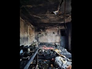 Strigăt de ajutor/Apelul autorităților din Măgurele după ce o familie a rămas pe drumuri din cauza unui incendiu