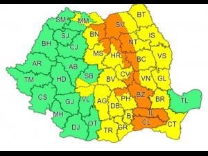 Avetizare meteo de vreme rea 