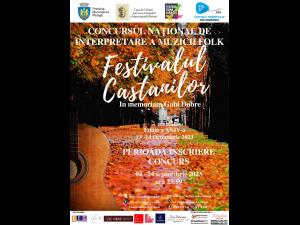 „Festivalul Castanilor - In memoriam Gabi Dobre” va avea loc în perioada 13-14 octombrie