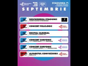 Filarmonica ”Paul Constantinescu” din Ploiești deschide stagiunea 2023/2024 în cadrul Festivalului Internațional ”George Enescu”