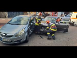 Accident în Băicoi/O persoană a fost rănită-FOTO