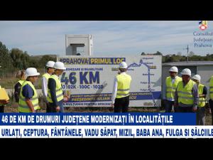 Iulian Dumitrescu: Am modernizat peste 46 de km de drumuri județene și nu ne vom opri aici - VIDEO