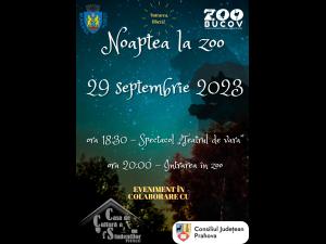 Noaptea la ZOO, pe 29 septembrie, la ZOO Bucov