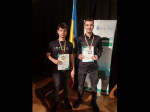 Patru medalii obținute de elevii din cadrul Echipei InfO(1)  la Romanian Master of Informatics 2023