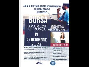 Bursa locurilor de munca, pe 27 octombrie, la Ploiesti, Campina si Valenii de Munte
