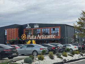 IMAGINI - Cu o investiție inițială de peste 1.2 milioane de euro, Piața Artizante din Păulești, Prahova, revoluționează conceptul de piață în România
