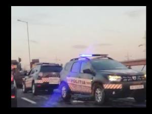 Trei masini ale MAPN, implicate într-un accident produs pe Centura de Vest a Ploieștiului