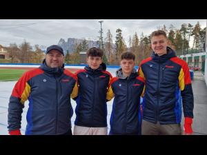 Patinaj viteză: Eduard Niţu, pe locul 9 la „500 metri” la Cupa Mondială de Juniori de la Baselga di Pine!