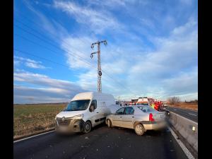 Accident e DN1, zona Baicoi -FOTO