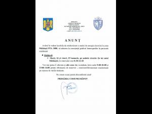 Locuitorii din Mălăiești, Râfov nu vor avea curent electric/Se fac lucrări de modernizare