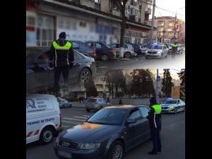 Acțiune rutieră în desfășurare în municipiul Ploiești