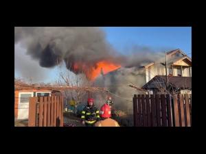 Incendiu izbucnit la o casă din comuna Bana Ana