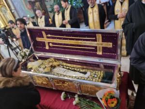 Pelerinajul istoric cu moaștele Sfântului Dimitrie cel Nou continuă luni și marți în Protoierile Vălenii de Munte și Urlați