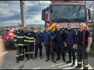 Ieduț salvat de pompieri după o intervenție ce a durat 4 ore