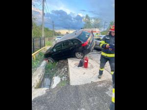 FOTO Accident rutier in Comarnic