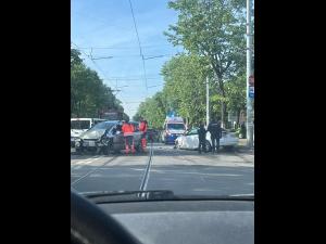 Accident pe Șoseaua Vestului din Ploiești 