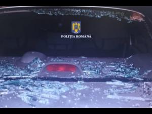 Prins de poliție după ce a distrus mai multe mașini