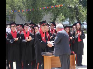 Ultimul clopoțel pentru cea de-a 100-a promoție de la  Colegiul Naţional Militar "Dimitrie Cantemir" Breaza - FOTO