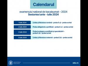 A început Bacalaureatul/Calendarul probelor