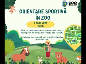 Inedit: orientare sportivă în Zoo Bucov