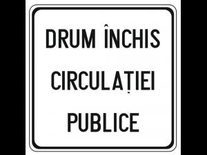 Drum închis, în zona Mizil, pentru lucrări la calea ferată