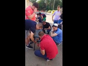 Locuri de socializare în aer liber, create de studenți la UPG Ploiești
