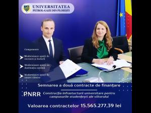 UPG PLOIEȘTI a semnat două contracte cu finanțare prin PNRR