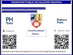 Consiliul Judetean Prahova a lansat aplicația mobilă Prahova Trans pentru transportul public 