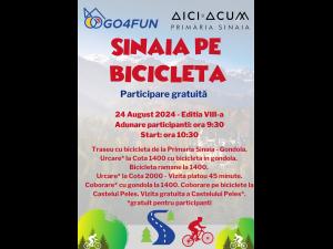 Sinaia pe Bicicletă, pe 24 august/Oricine poate participa