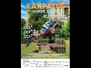 A noua ediție Karpatia Horse Show 2024: Concurs Complet Internațional de 4* show-uri, demonstrații și muzică live!