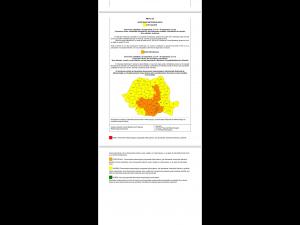 Prefectura Prahova a dispus măsuri în contextul codului portocaliu emis de meteorologi 