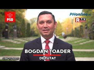 Profil de candidat/ Bogdan Toader - candidatul PSD Prahova pentru un nou mandat de deputat - VIDEO 