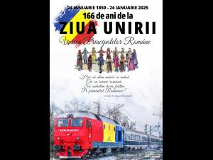 De Ziua Unirii Principatelor Române – 24 ianuarie, „Trenul Unirii” va face legătura între București și Iași