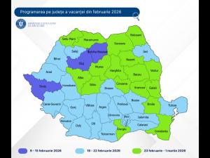  Inspectoratele școlare au stabilit săptămâna de vacanță din perioada 9 februarie – 1 martie a anului școlar viitor (2025-2026)