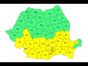 Nou cod galben de vreme rea