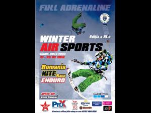 Winter Air Sport, adrenalina si provocare, incepe pe 21 februarie la Sinaia, cota 2000